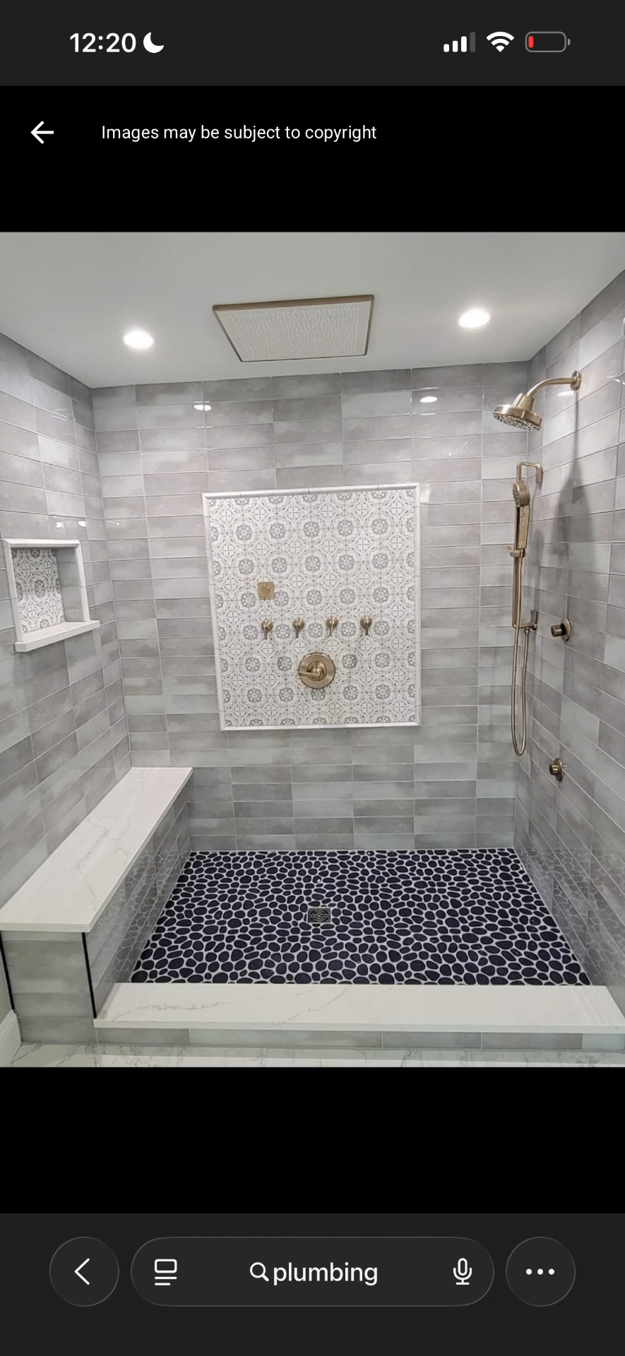 Custom Tile Shower Repair